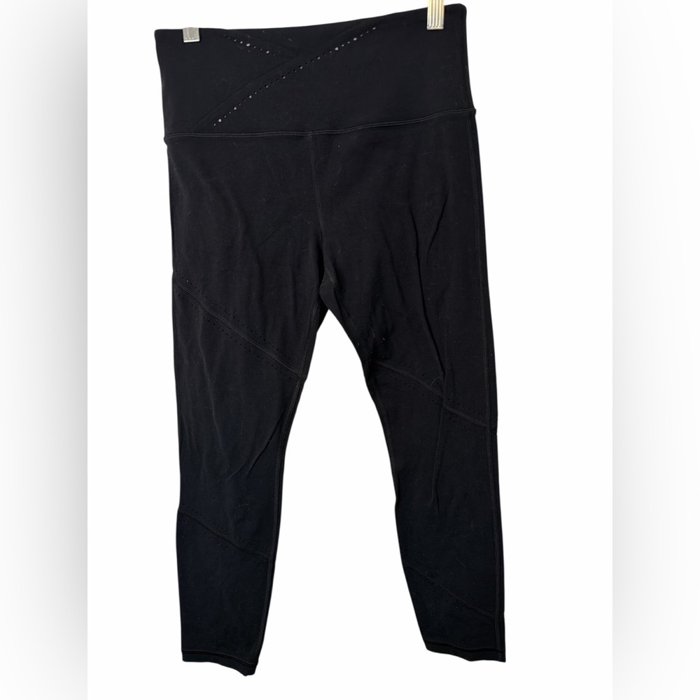 ATHLETA It's A WRAP TIGHTS black Powervita POCKET LASER High RISE